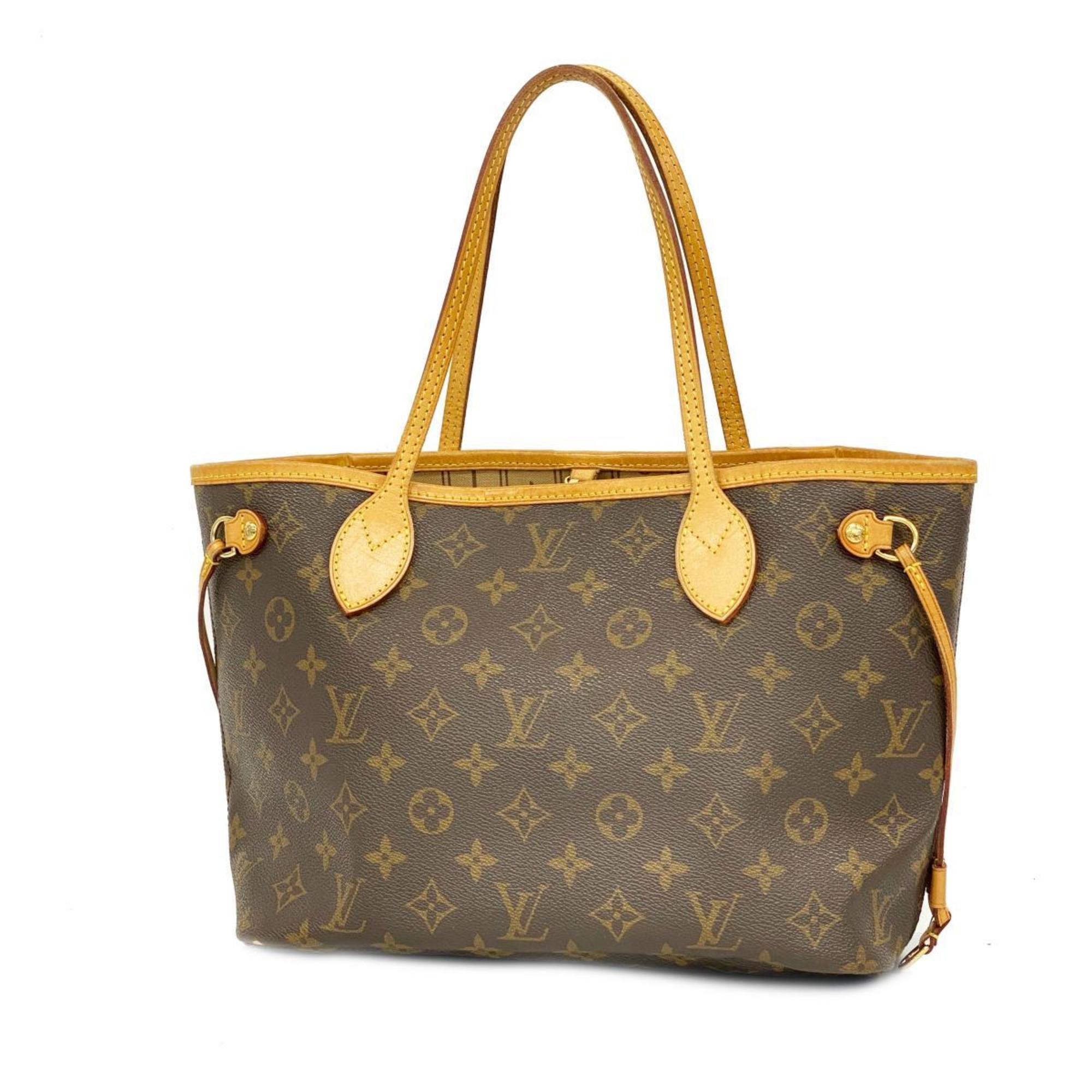 Louis Vuitton Tote Bag Monogram Neverfull PM M40155 Brown Women's