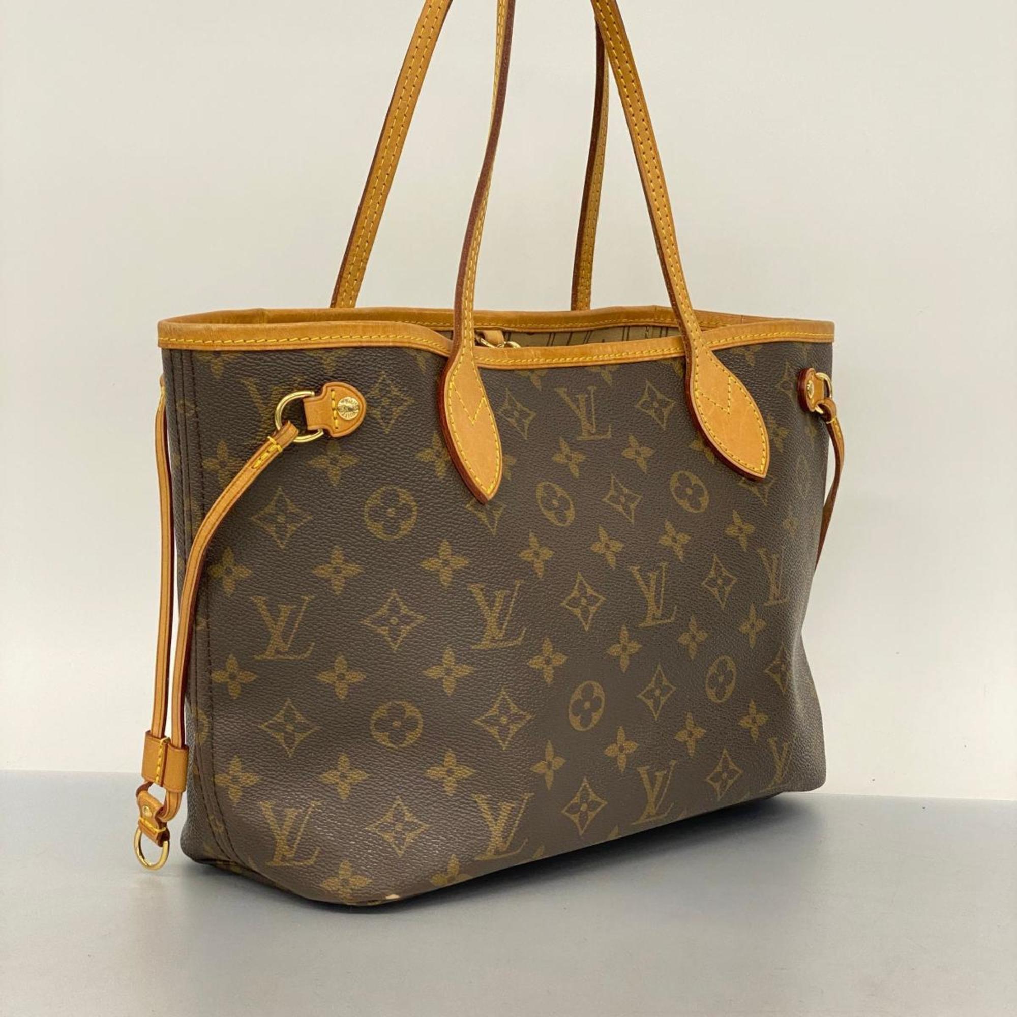 Louis Vuitton Tote Bag Monogram Neverfull PM M40155 Brown Women's