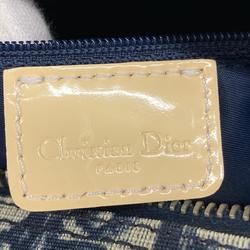 Christian Dior handbag Trotter navy ladies