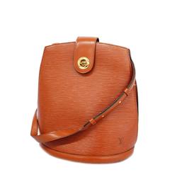 Louis Vuitton Shoulder Bag Epi Cluny M52253 Kenya Brown Ladies