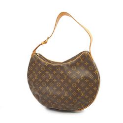 Louis Vuitton Shoulder Bag Monogram Croissant GM M51511 Brown Ladies