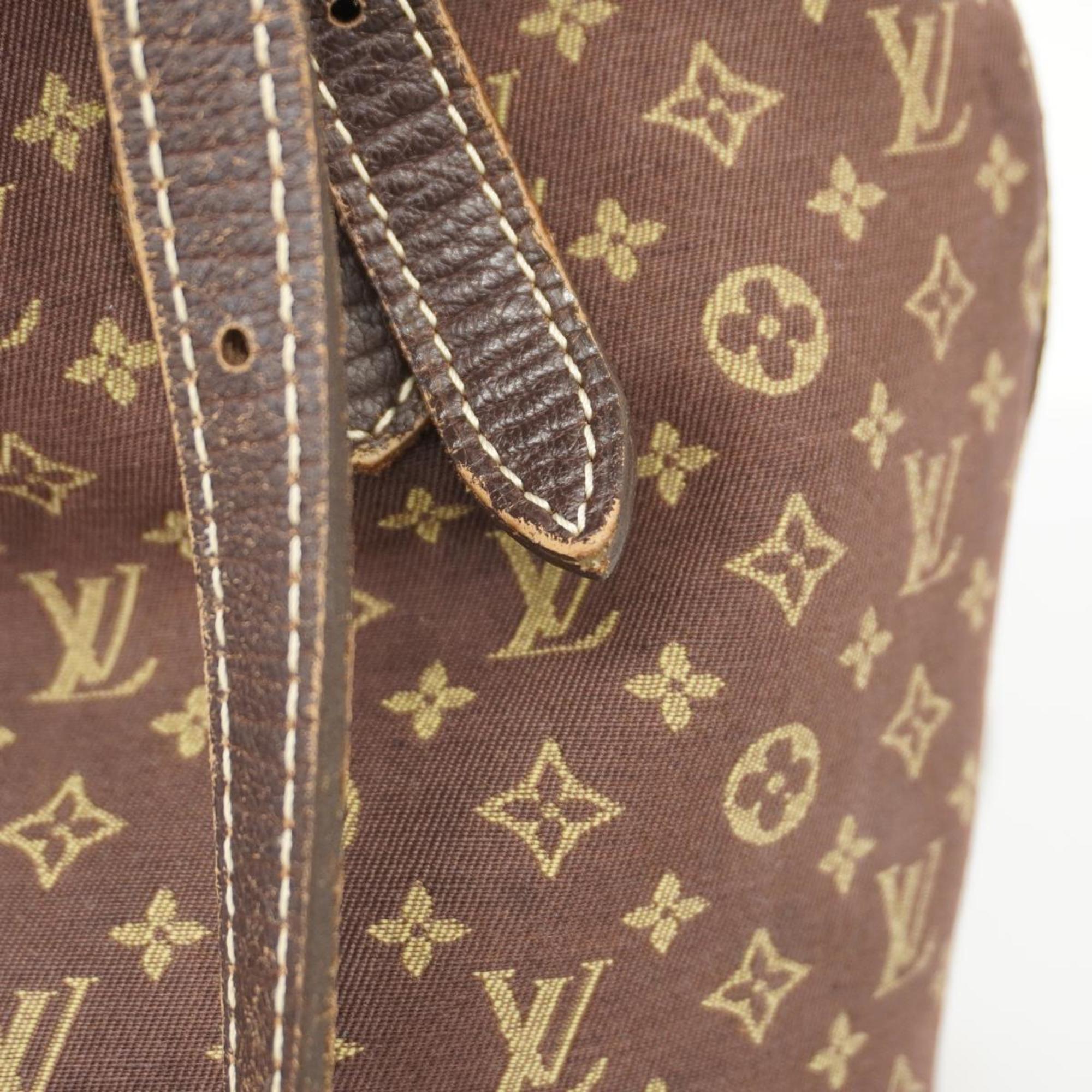 Louis Vuitton Tote Bag Monogram Lan Bucket PM M95226 Ebene Ladies