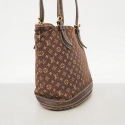 Louis Vuitton Tote Bag Monogram Lan Bucket PM M95226 Ebene Ladies