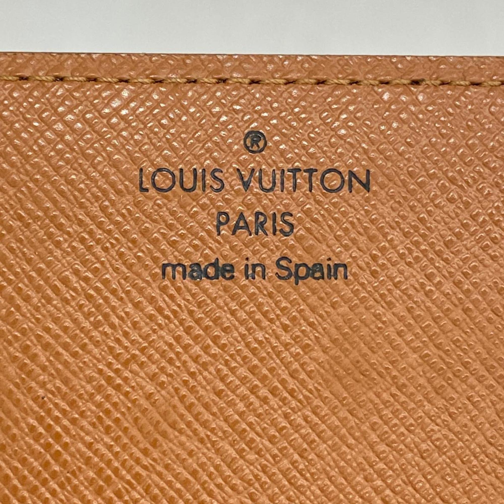 Louis Vuitton Business Card Holder Monogram Envelope Carte de Visite M62920 Brown Men's Women's