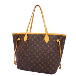 Louis Vuitton Tote Bag Monogram Neverfull MM M40156 Brown Women's