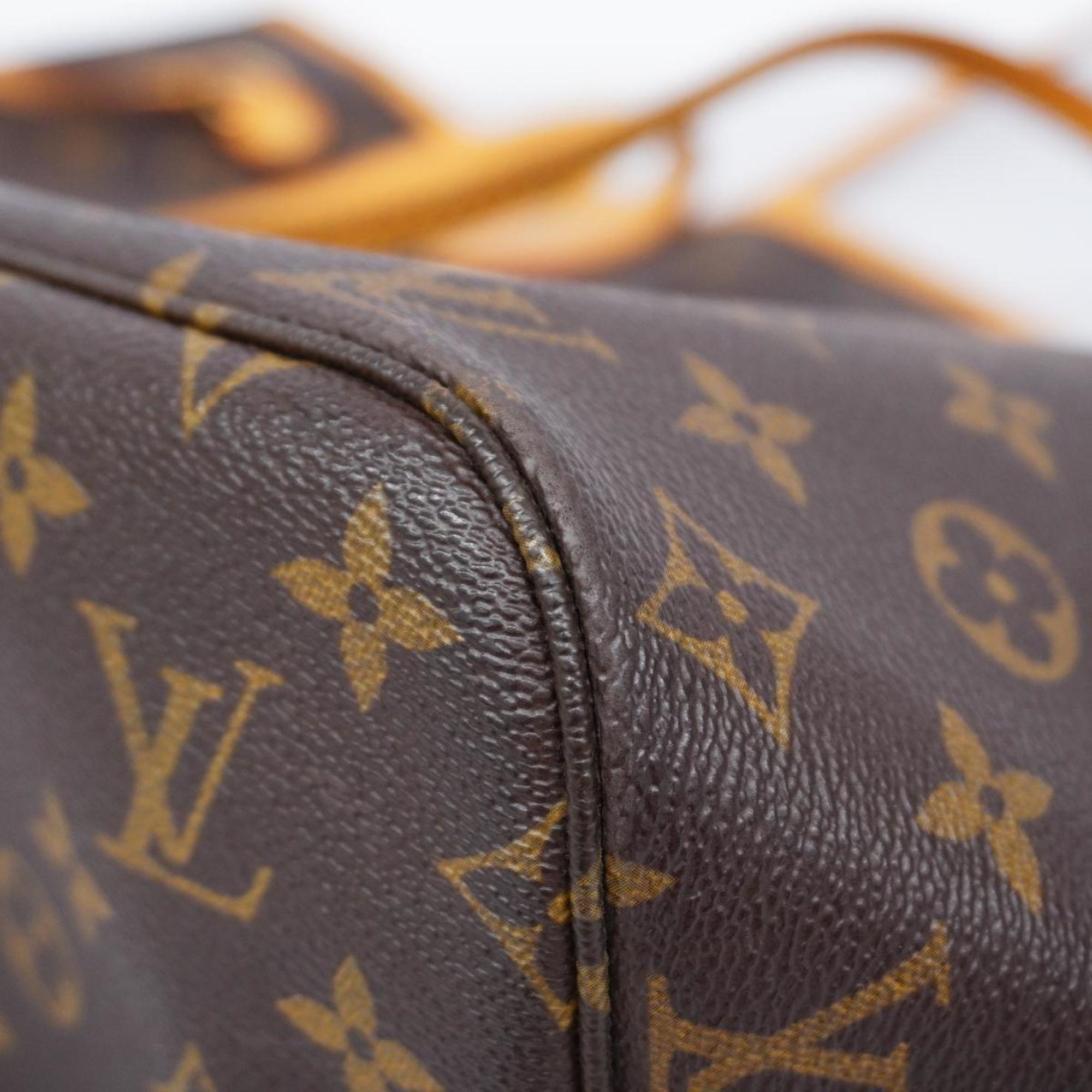 Louis Vuitton Tote Bag Monogram Neverfull MM M40156 Brown Women's