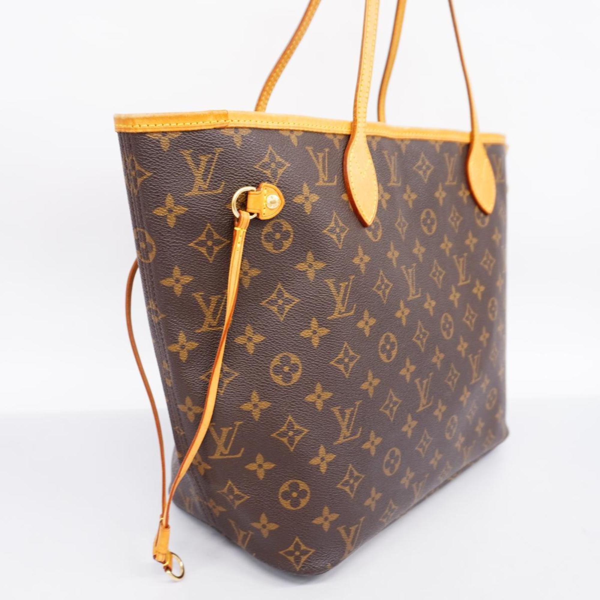 Louis Vuitton Tote Bag Monogram Neverfull MM M40156 Brown Women's