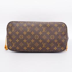 Louis Vuitton Tote Bag Monogram Neverfull MM M40156 Brown Women's