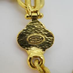 Chanel Necklace Coco Mark GP Plated Gold 96A Women's