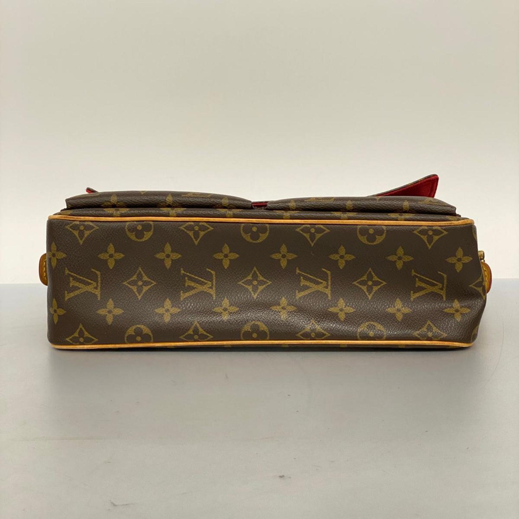 Louis Vuitton Shoulder Bag Monogram Vivacite MM M51164 Brown Women's