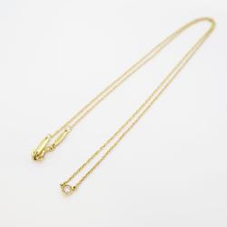 Tiffany Necklace by the Yard 1PD Diamond K18YG Yellow Gold Women's