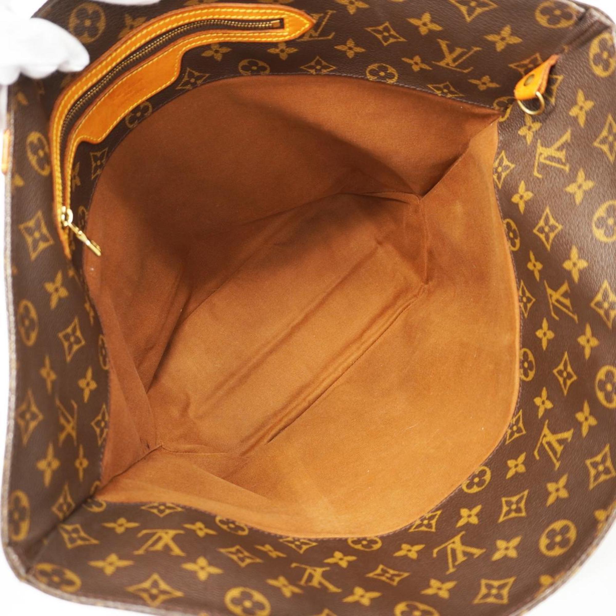 Louis Vuitton Shoulder Bag Monogram Sac M51108 Brown Ladies