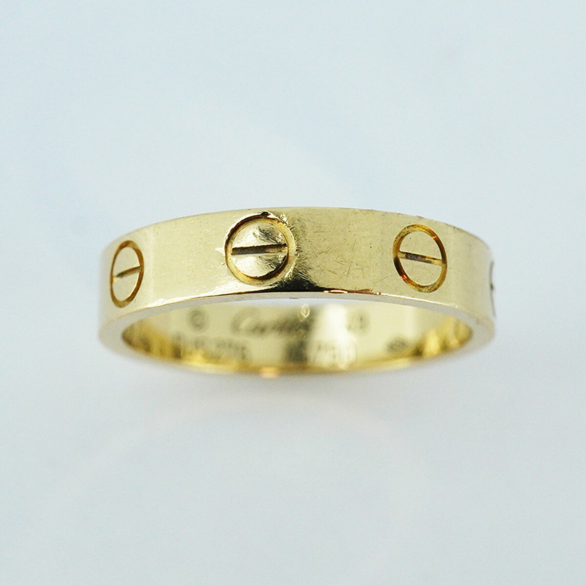 Cartier Ring Love K18YG Yellow Gold Ladies