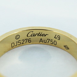 Cartier Ring Love K18YG Yellow Gold Ladies