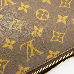 Louis Vuitton Pouch Monogram Pochette Accessoires M51980 Brown Women's