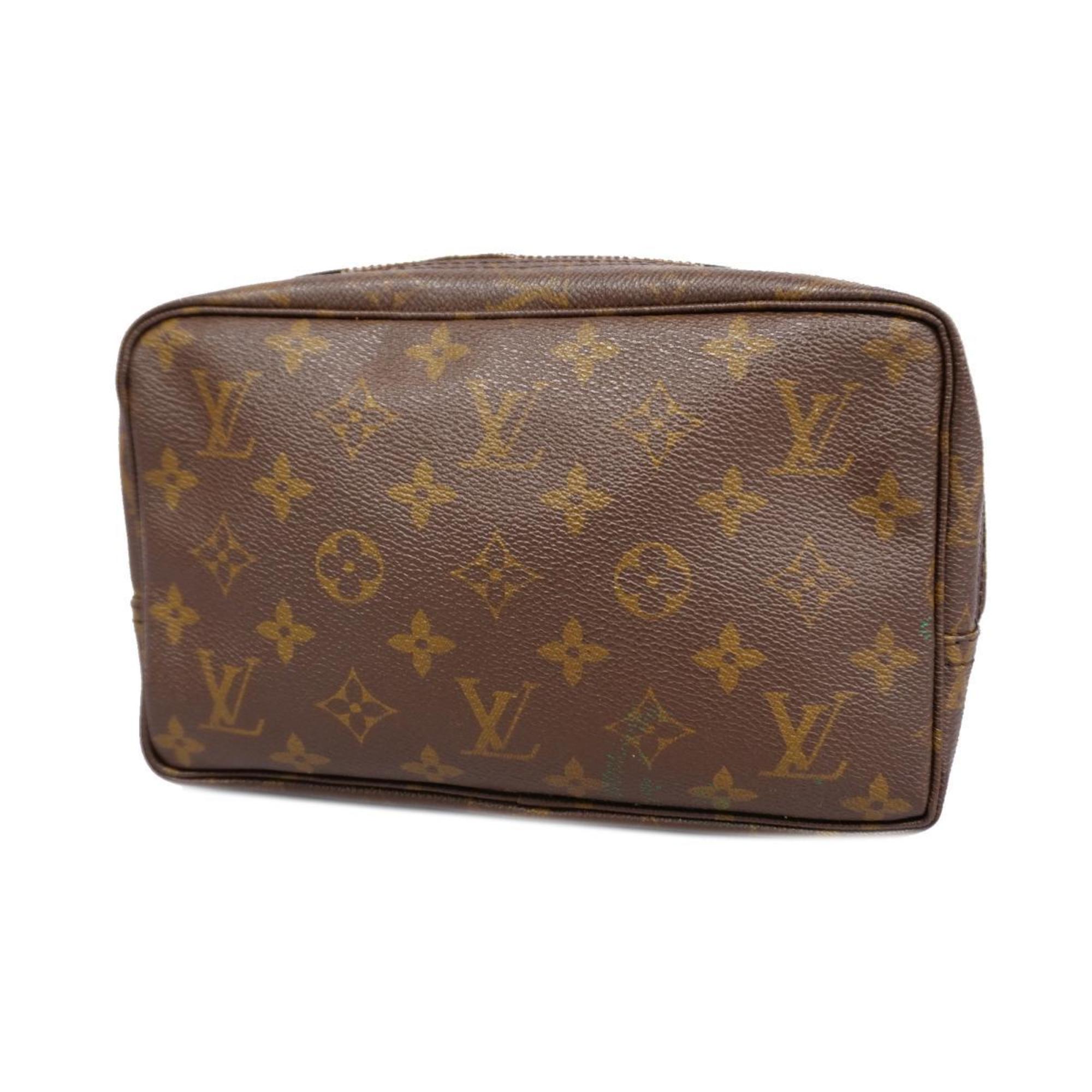 Louis Vuitton Pouch Monogram True Toilet 23 M47524 Brown Ladies