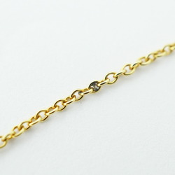 Tiffany Necklace Heart 5PD Diamond K18YG Yellow Gold Women's