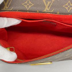 Louis Vuitton Shoulder Bag Monogram San Placide M43713 Brown Cerise Ladies