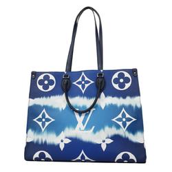 Louis Vuitton Tote Bag LV Escar On the Go GM M45120 Blue Women's