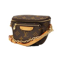 Louis Vuitton Shoulder Bag Monogram Bumbag M82335 Brown Women's