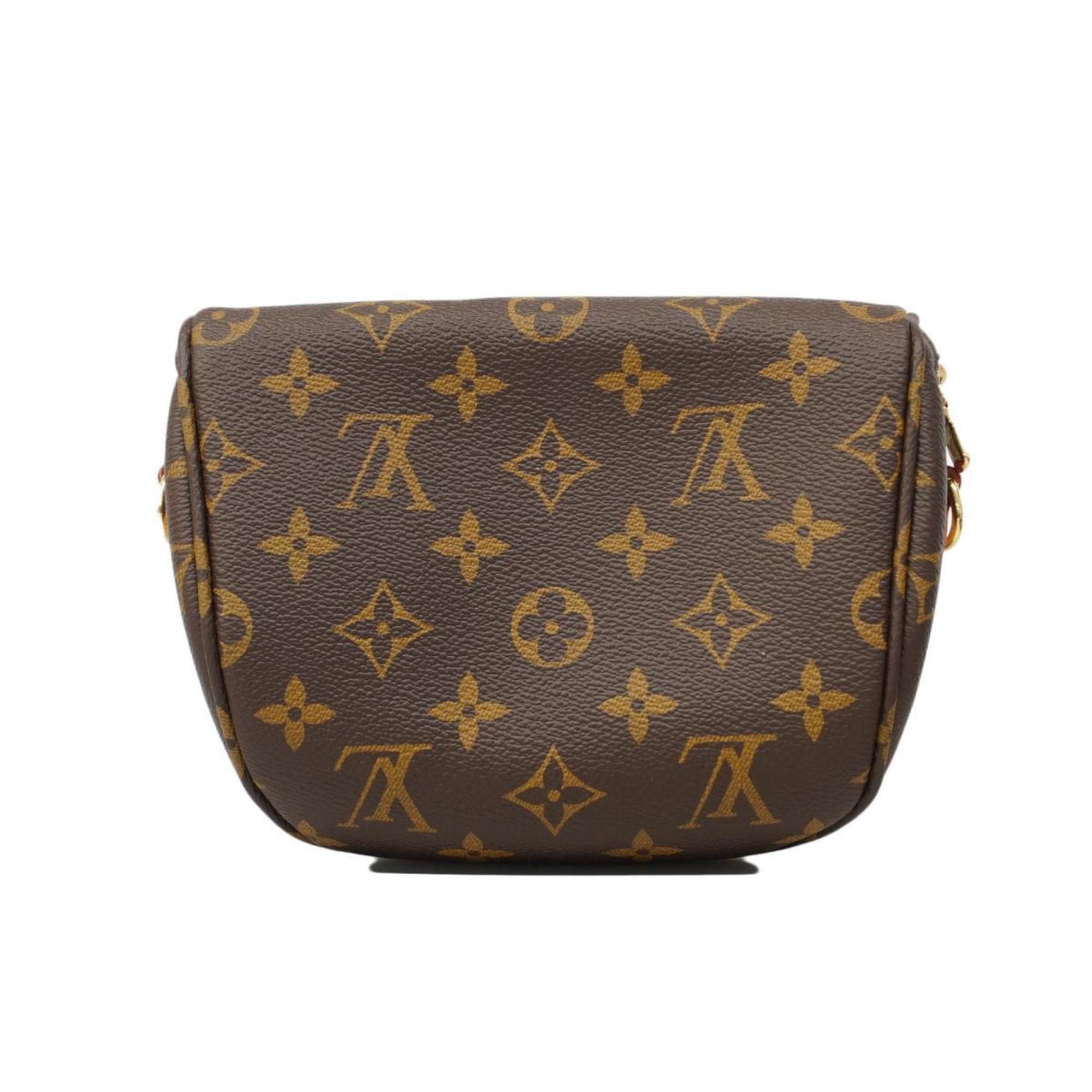 Louis Vuitton Shoulder Bag Monogram Bumbag M82335 Brown Women's