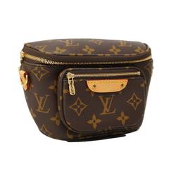 Louis Vuitton Shoulder Bag Monogram Bumbag M82335 Brown Women's