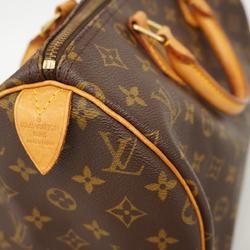 Louis Vuitton Handbag Monogram Speedy 30 M41108 Brown Ladies