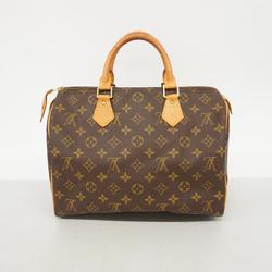 Louis Vuitton Handbag Monogram Speedy 30 M41108 Brown Ladies