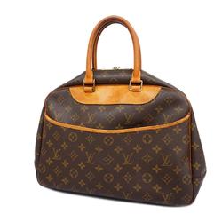 Louis Vuitton Handbag Monogram Deauville M47270 Brown Ladies