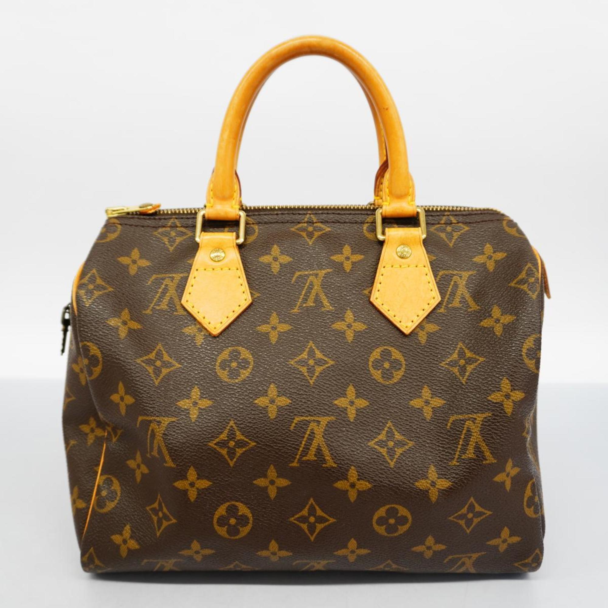 Louis Vuitton Handbag Monogram Speedy 25 M41109 Brown Ladies