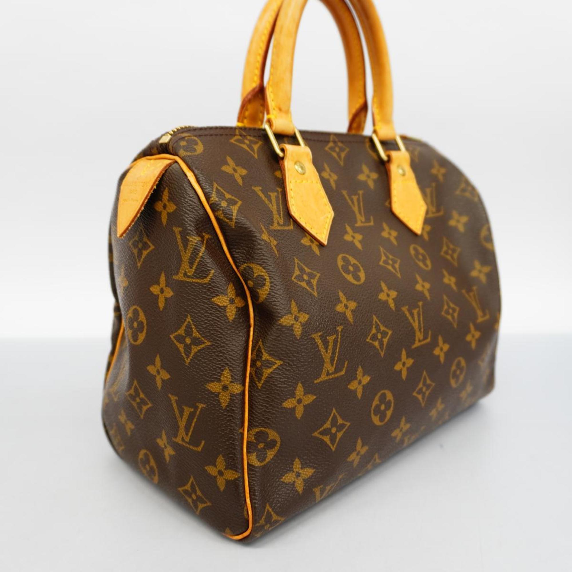 Louis Vuitton Handbag Monogram Speedy 25 M41109 Brown Ladies