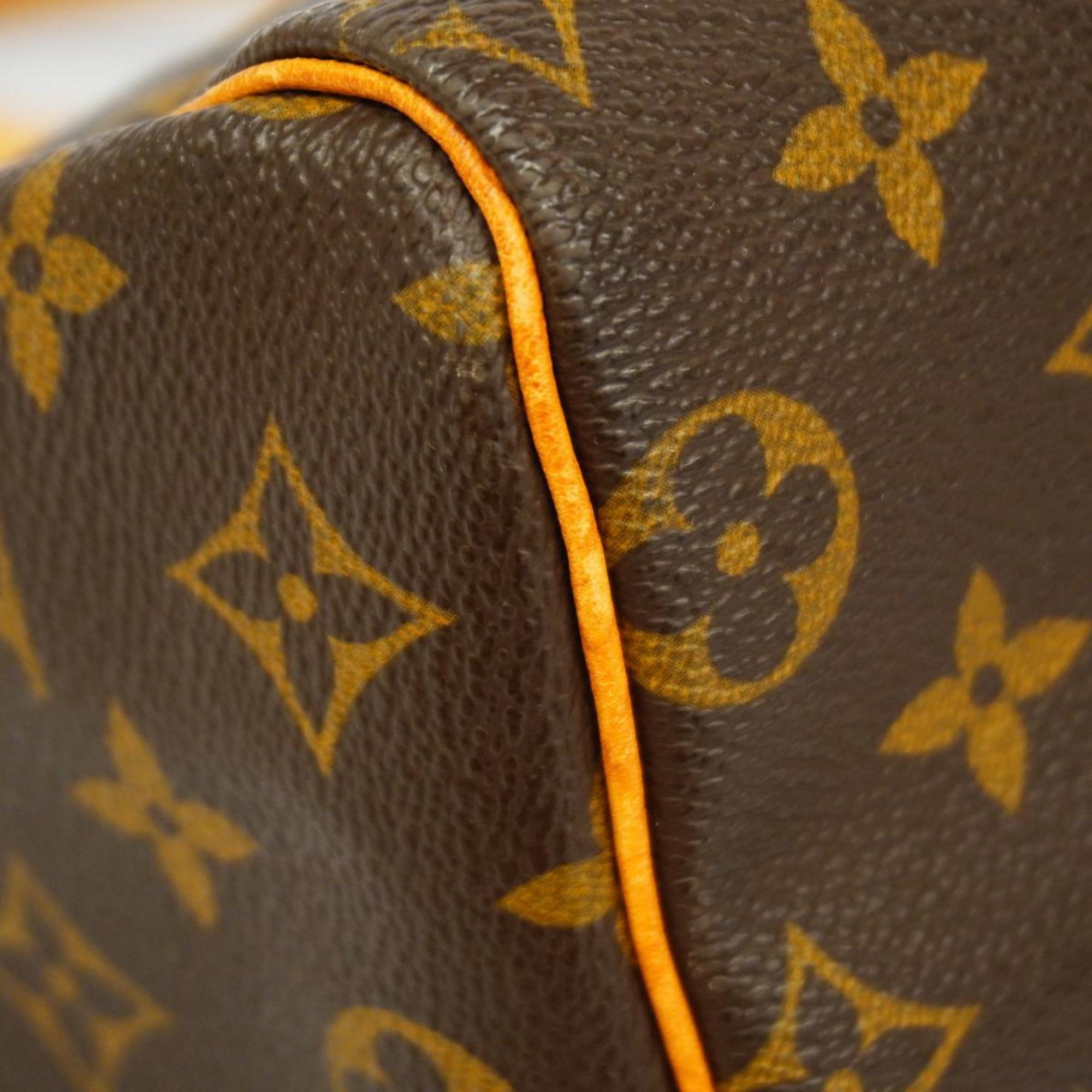 Louis Vuitton Handbag Monogram Speedy 25 M41109 Brown Ladies