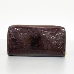 Louis Vuitton Long Wallet Vernis Zippy M91536 Rouge Fauvist Ladies