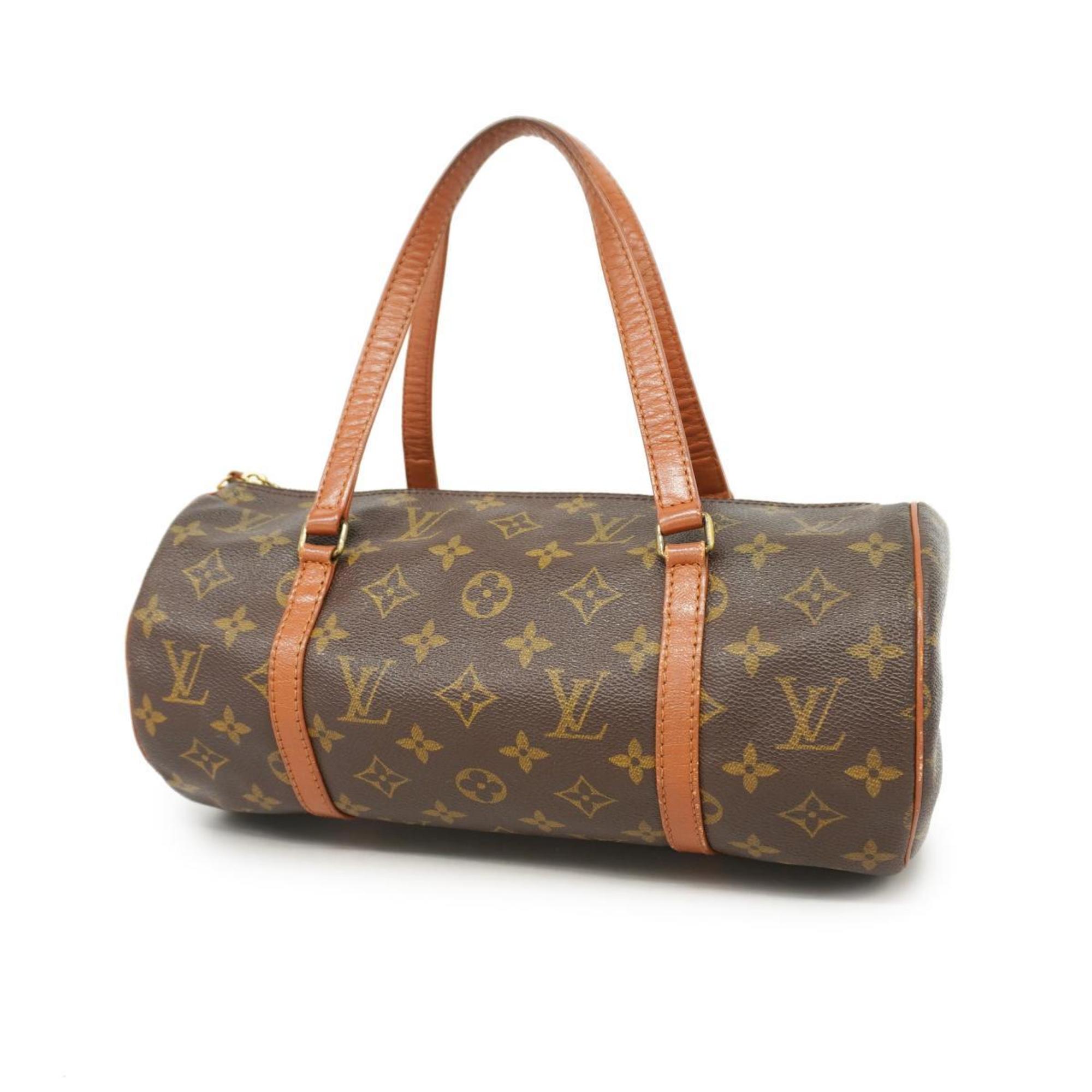 Louis Vuitton handbag Monogram Papillon 30 M51385 Brown ladies