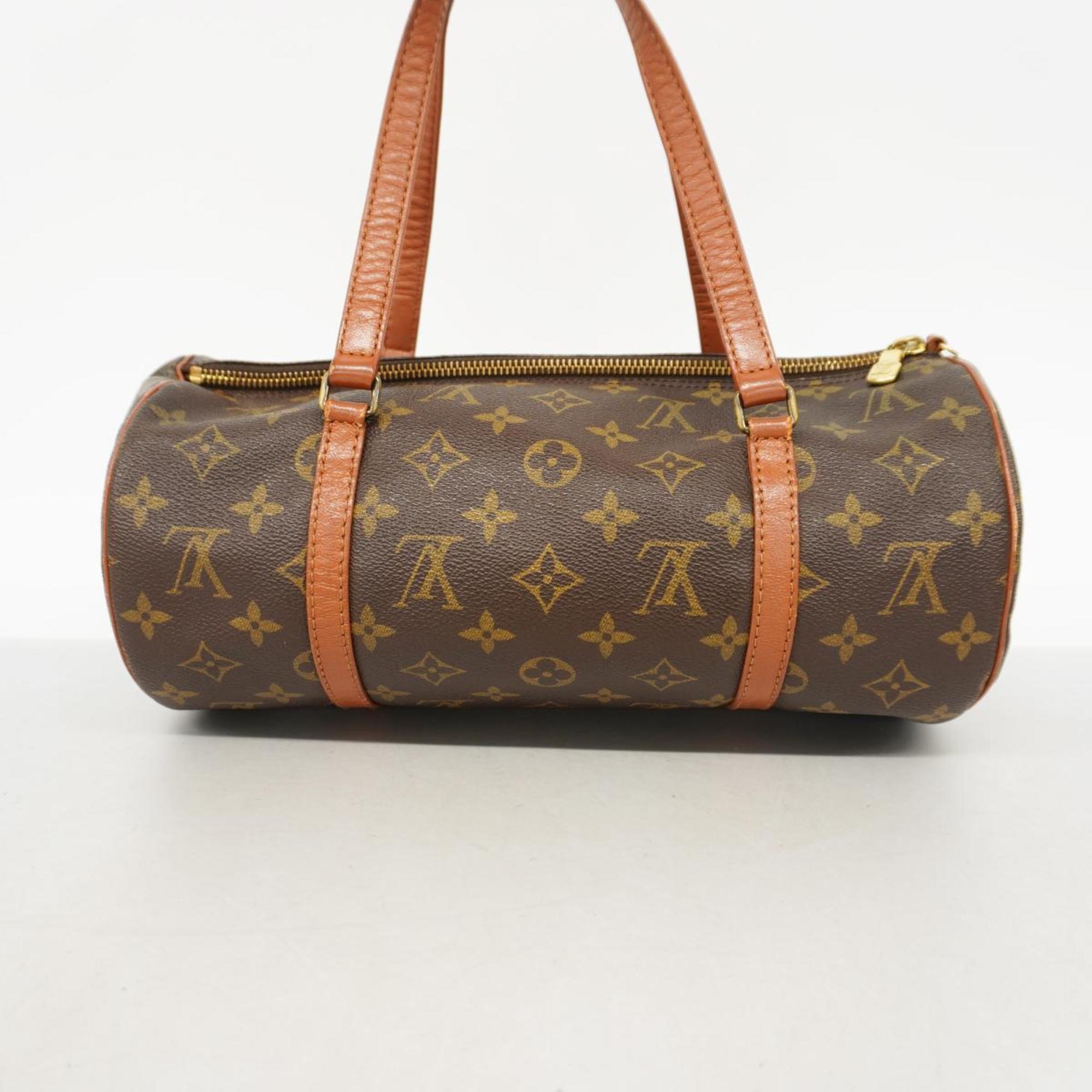 Louis Vuitton handbag Monogram Papillon 30 M51385 Brown ladies