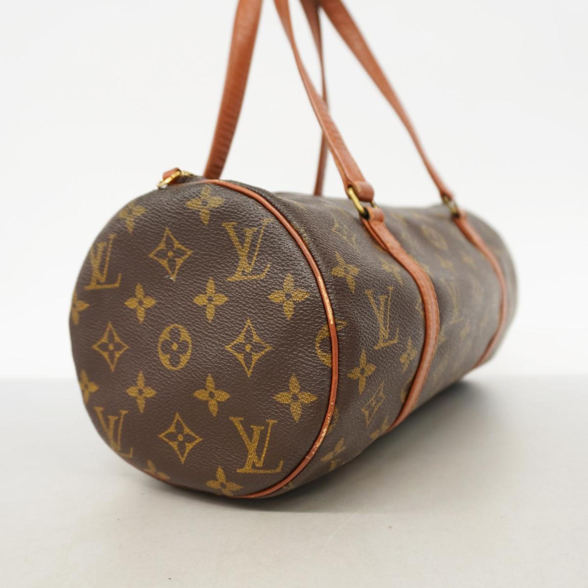 Louis Vuitton handbag Monogram Papillon 30 M51385 Brown ladies