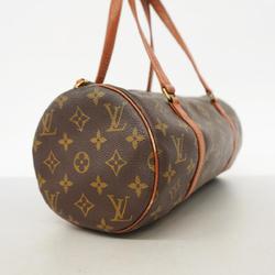 Louis Vuitton handbag Monogram Papillon 30 M51385 Brown ladies