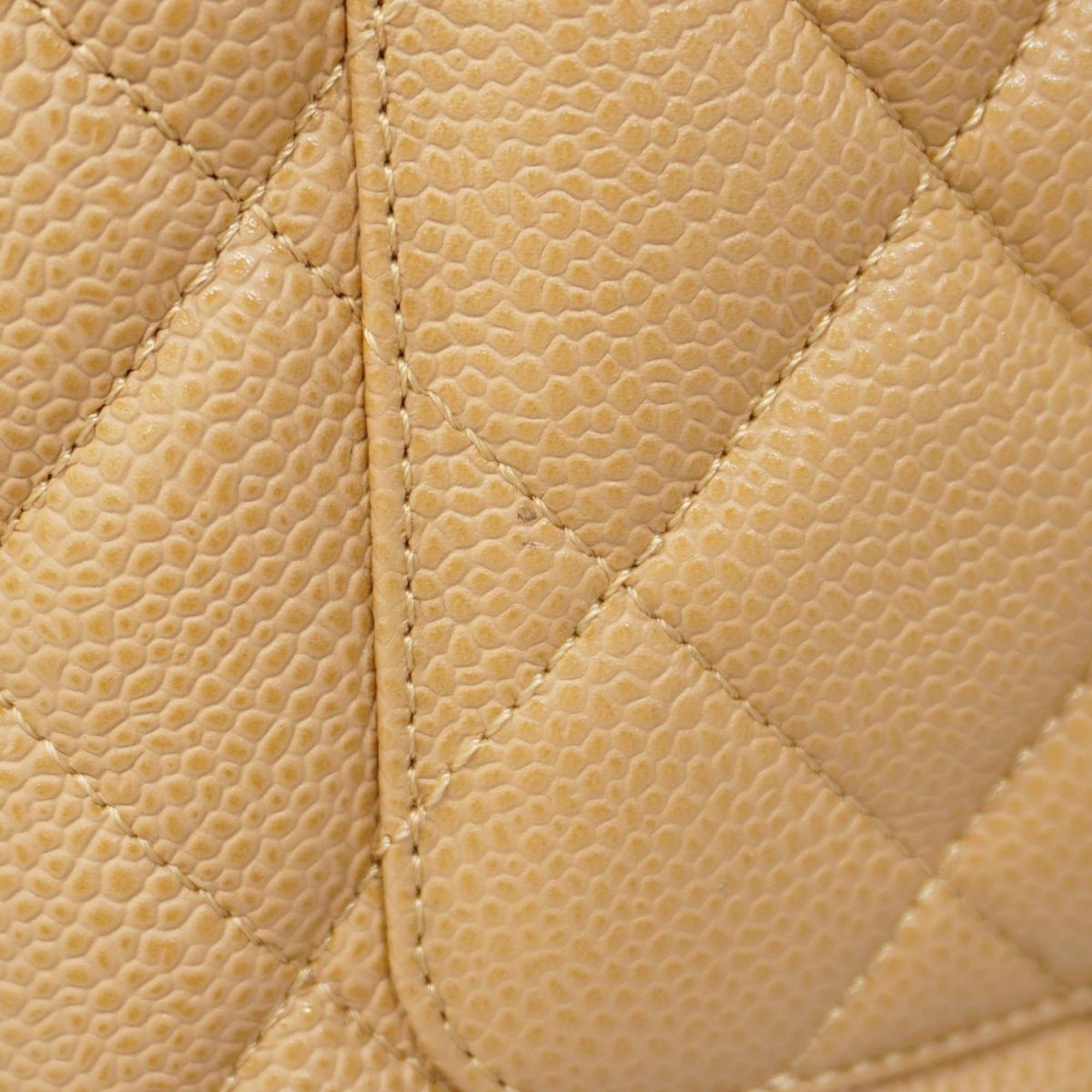 Chanel Tote Bag, Reproduction Tote, Caviar Skin, Beige, Women's