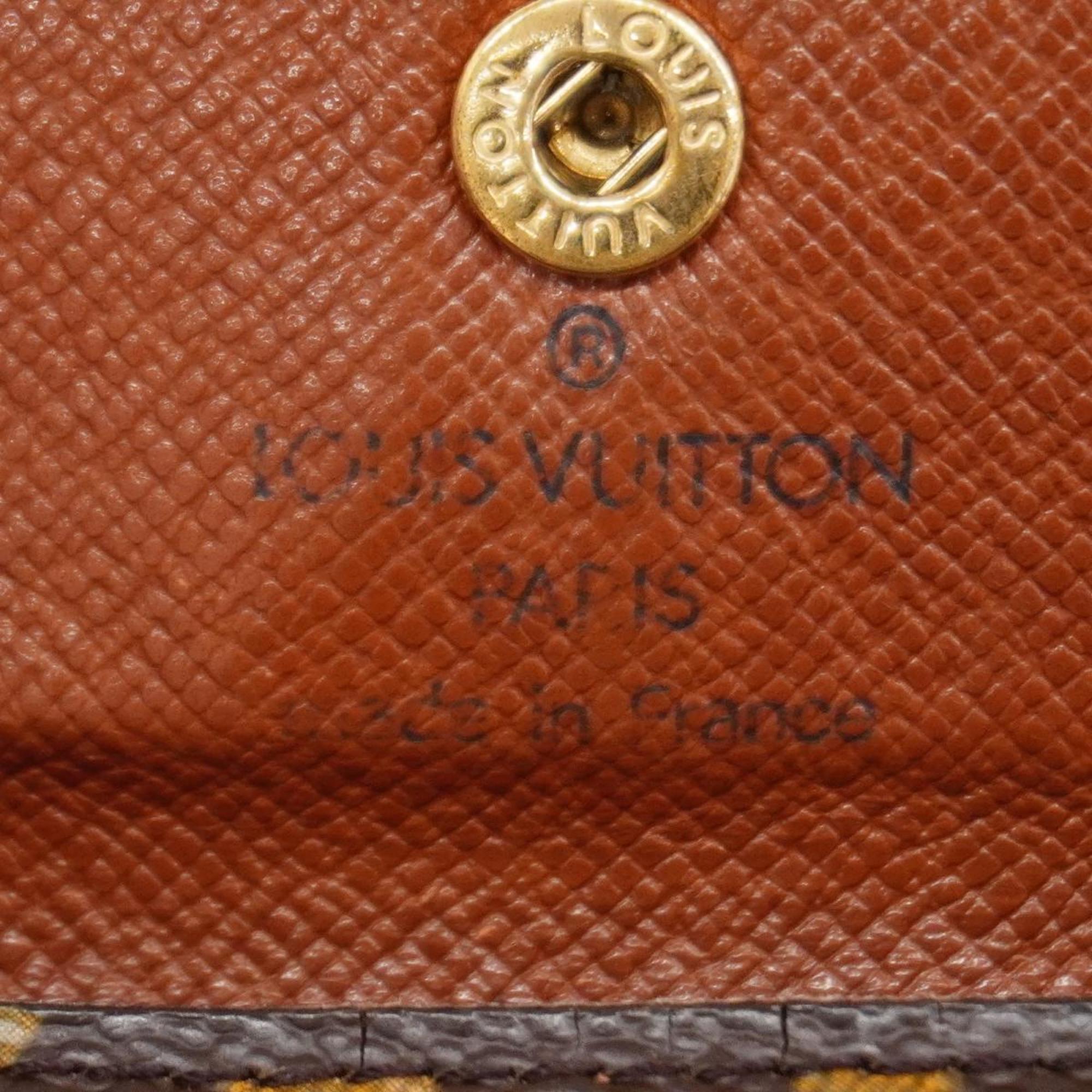 Louis Vuitton Wallet/Coin Case Monogram Ludlow M61927 Brown Men's/Women's