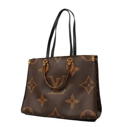 Louis Vuitton Tote Bag Monogram Giant On The Go MM M45321 Brown Women's