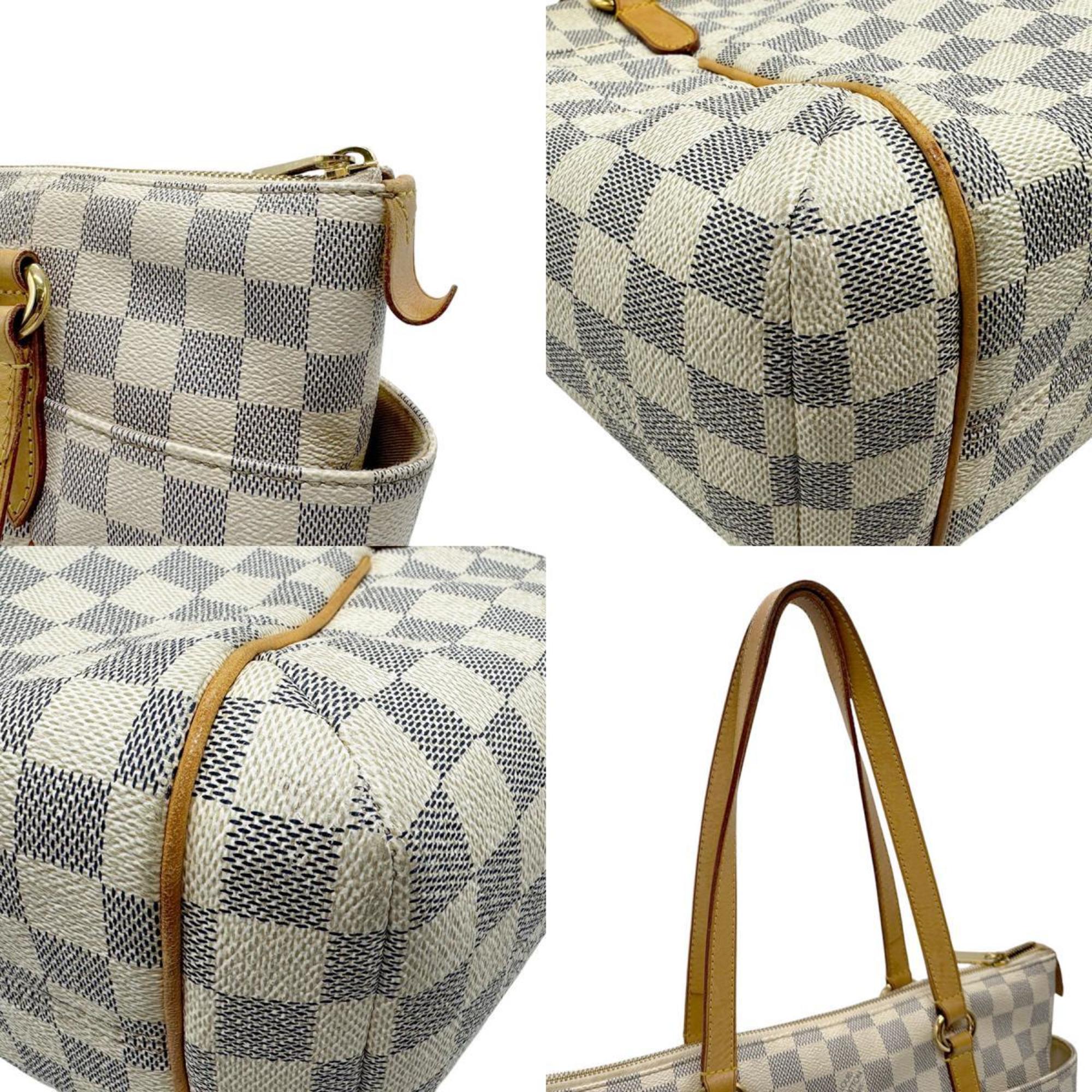 Louis Vuitton LOUIS VUITTON Shoulder Bag Damier Azur Totally PM Canvas Women's N51261 n0414