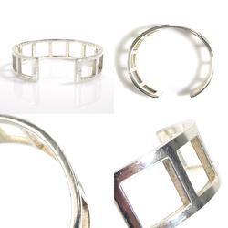 GUCCI Bangle Silver 925 Women's r10188a