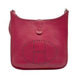 Hermes HERMES Shoulder Bag Evelyn 1 MM Taurillon Clemence Red Men's Women's z2512