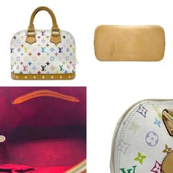 Louis Vuitton LOUIS VUITTON Handbag Monogram Multicolor Alma Blanc Women's M92647 n0427