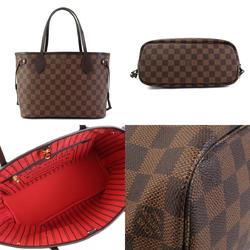 Louis Vuitton LOUIS VUITTON Handbag Tote Bag Damier Neverfull PM Canvas Ebene Men's Women's N40600 99981g