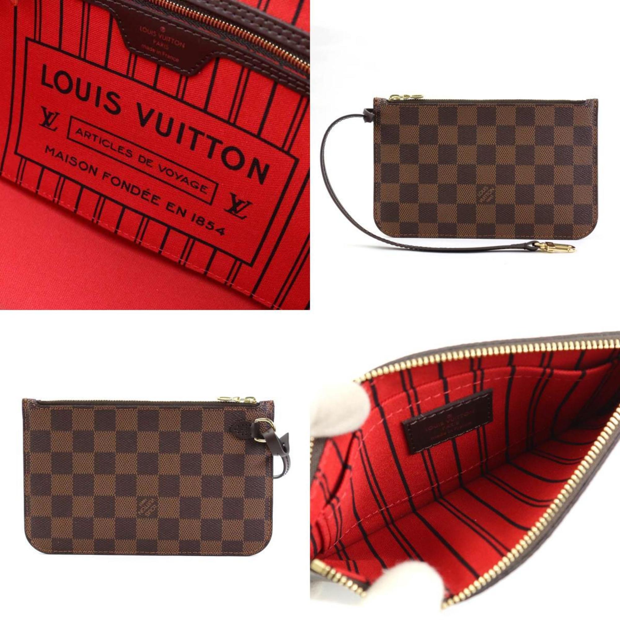 Louis Vuitton LOUIS VUITTON Handbag Tote Bag Damier Neverfull PM Canvas Ebene Men's Women's N40600 99981g