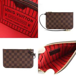 Louis Vuitton LOUIS VUITTON Handbag Tote Bag Damier Neverfull PM Canvas Ebene Men's Women's N40600 99981g