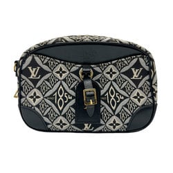 Louis Vuitton LOUIS VUITTON Shoulder Bag Monogram Jacquard Deauville MINI Black Women's M57205 n0421