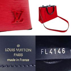 Louis Vuitton Shoulder Bag Handbag Epi Kleber PM Leather Coquelicot Women's M51333 n0401