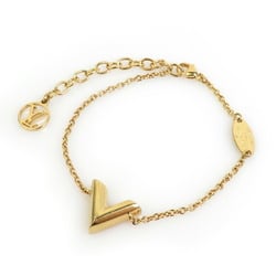 Louis Vuitton LOUIS VUITTON Bracelet Essential V Metal Gold Women's M61084 55754k